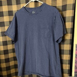 J. Crew Navy Short Sleeve Tee